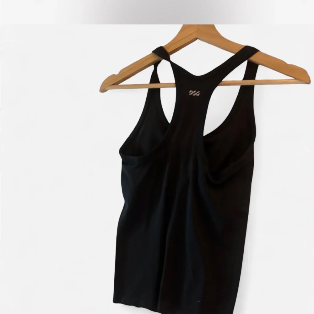 Black Racerback Tank Top - Picture 2 of 2